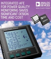 Integrated Polyphase AFE for Power Quality Monitoring