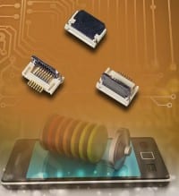 High-Current Low-Profile Flex Circuit Connector