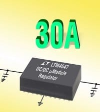 30A Regulator in 9mm x 15mm BGA Scalable to 180A
