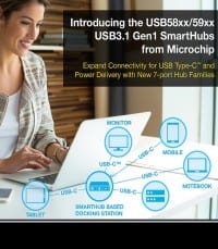 Seven-Port USB 3.1 Gen1 Hub IC for USB Type-C