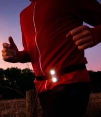 Battery-Free Running Safety Light