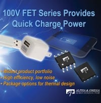 100V FETs for Synchronous Rectification in Flybacks