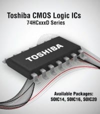 Toshiba Adds SOIC Packages to Lineup of CMOS Logic ICs