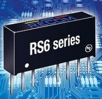 Regulated 6W DC-DCs Deliver Full Load at 75 C
