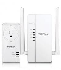 Powerline Adapter with Built-in Wireless Access Point