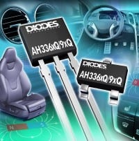 AECQ100-Qualified Hall Effect ICs with Choice of Switching Sensitivities