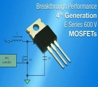 600V Superjunction FETs Claim Lowest RDS(on)*Qg FOM