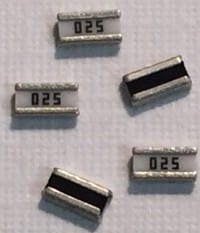 0612 Size 2m&Omega; Current Sense Resistors