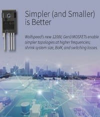 1200V 75mOhm SiC FET in Low-Inductance Package