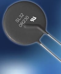 30A Thermistor has Best Resistance, Current, and Energy
