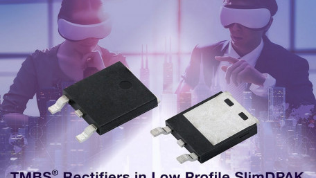 20-A, 35-A, and 40-A Schottkys with 1.3mm Profile and Vf down to 0.44V