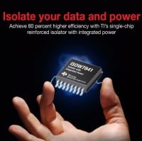 High-Efficiency Reinforced Isolator with Integrated Power