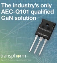 650V GaN FETs are Automotive-Qualified