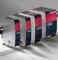 DIN Rail Power Supplies with up to 94.5% Efficiency