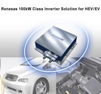 100kW-Class Inverter Kit Solution for HEV and EV