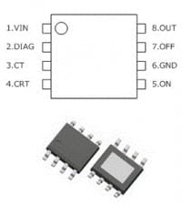 Relay Driver IC Operates with Vin from 2 to 42-Vdc