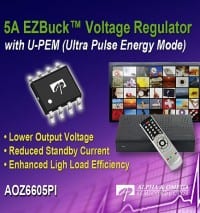 5A DC-DC Regulator with Ultra Pulse Energy Mode