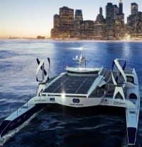 Energy Self-Sufficient Vessel Powered by Hydrogen