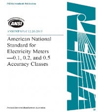 NEMA Publishes Revised ANSI Standard for Electricity Meters