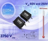 Photorelays with 3.75kV Isolation in 4-pin SO6 Package