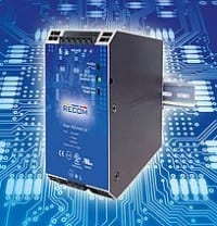 480W DIN-Rail Power Supplies Deliver 720W Peak Power