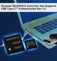 Controller Supports USB PD 3.0 and USB Type-C Authentication