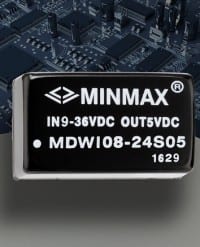 Isolated 8-Watt DC-DC with 4:1 Input