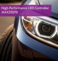 Automotive LED Controller Ends Fast Response / Low EMI Tradeoff