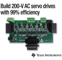 GaN Enables 99% Efficient 2kW Servo Drives and Robotics