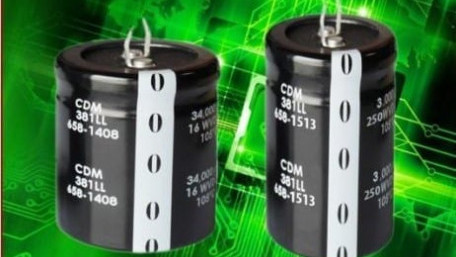 8,000 Hour, 105°C Aluminum Electrolytic Snap-in Capacitors