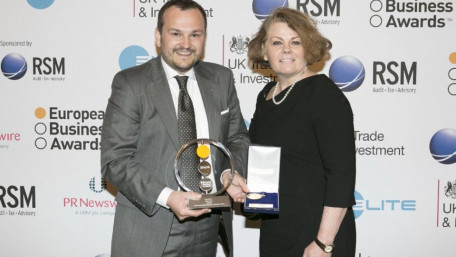 BMZ Founder Sven Bauer as RSM Entrepreneur of the Year