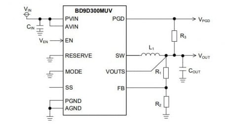 3A Integrated FET Synchronous Buck DC-DC Converter