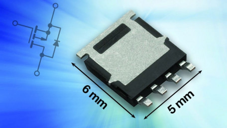 AEC-Q101 -30 V and -40 V P-Channel MOSFETs are 50% Smaller