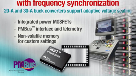 PMBus Converters with Frequency Synchronization Reduce EMI
