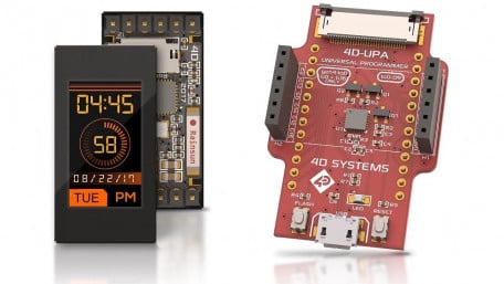 0.9” Display Module is WiFi enabled for IoT Nodes