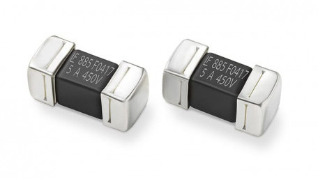 500Vdc SMD Fuses for EV Applications with Interrupting Current Ratings up to 1.5kA