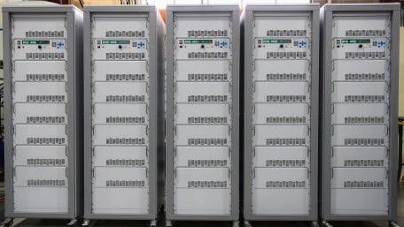 1-MW Water-Cooled DC Electronic Load Simulates Shipboard Power