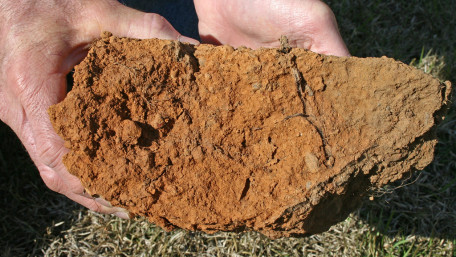 Using Mud Batteries as Low-cost Soil Moisture Sensing Solution