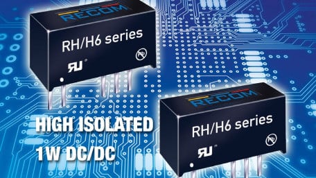 1W DC-DC converter with 64kVDC isolation