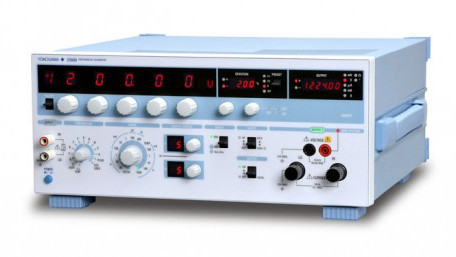 Precision DC calibrator offers ease of testing at high currents and voltages