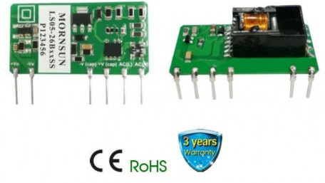 5W 90- to 528-Vac Ultra-wide Input Voltage AC-DC Power