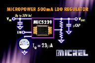 Micrel Intros MIC5239 Micropower LDO Regulator