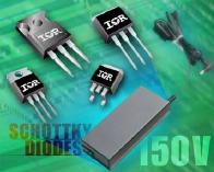 IR Debuts New 150V Schottky Diodes Series