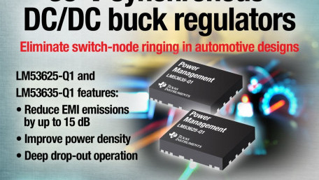 36V 21MHz Buck Regulators Eliminate Switch-node Ringing