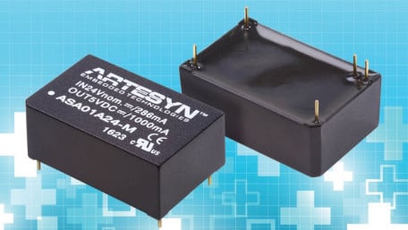 New Six-Watt DC-DC Converter Family Features Medical Safety Approval