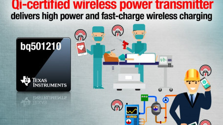 Industry’s Most Efficient 15W Solution Delivers High-Power and Fast-Charge Wireless Charging to Industrial Applications