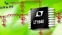 LTC Announces New LT1940 DC/DC Converter