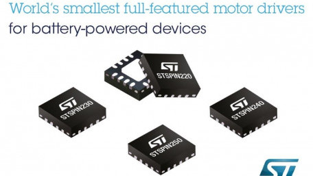 Smallest Motor Drivers of Battery-Powered Devices for the Internet of Things
