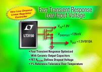 LTC Offers LT3150 LDO Regulator Controller