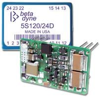 Beta Dyne Announces New 5W DC/DC Converters